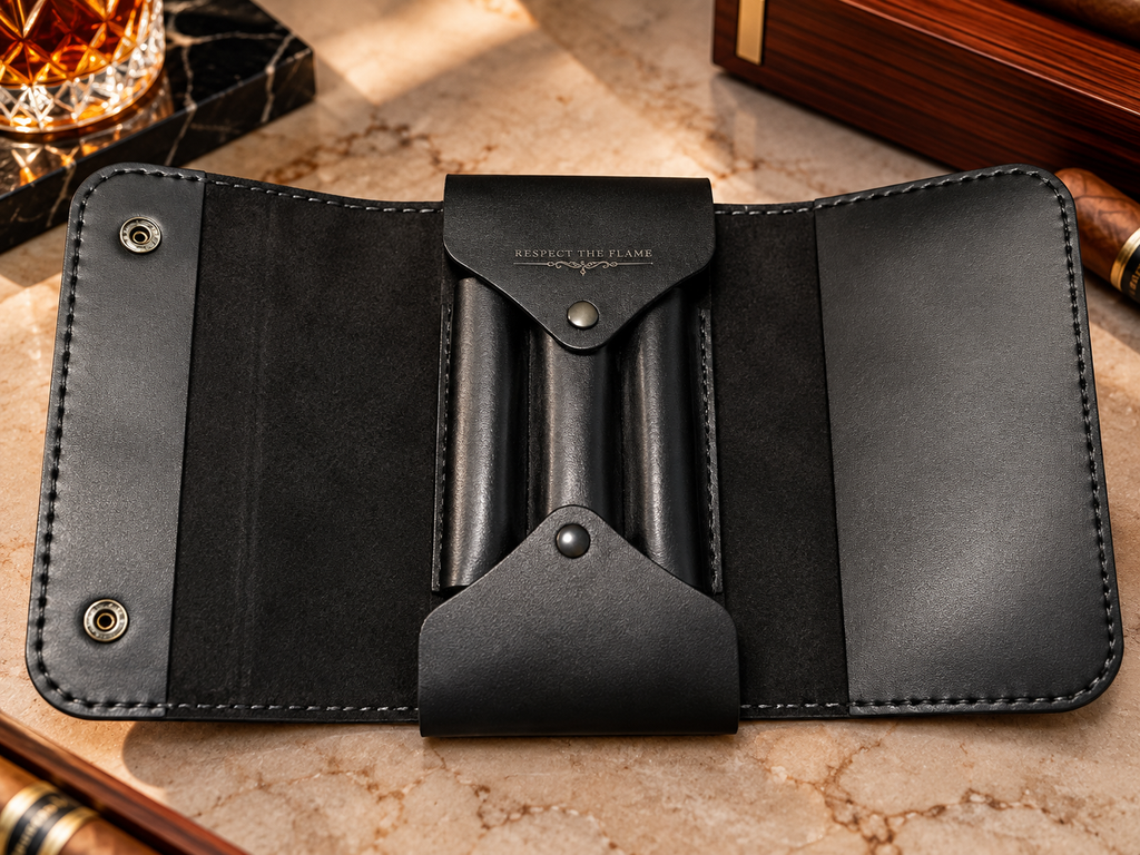 Duromafia leather cigar case