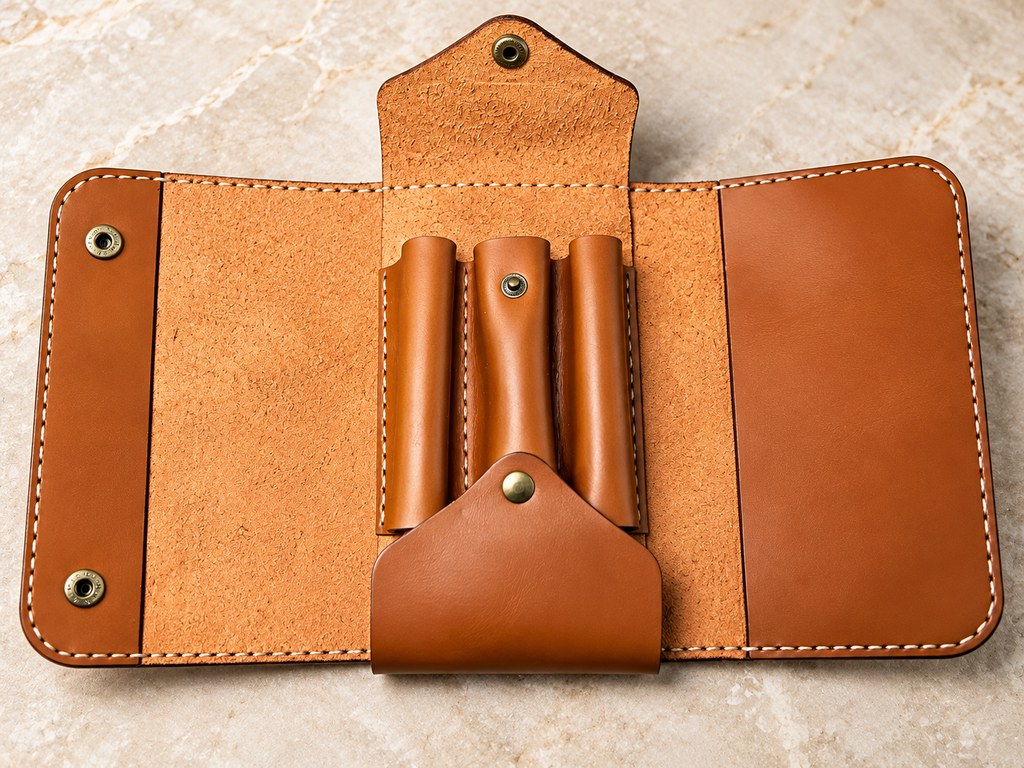 Duromafia leather cigar case
